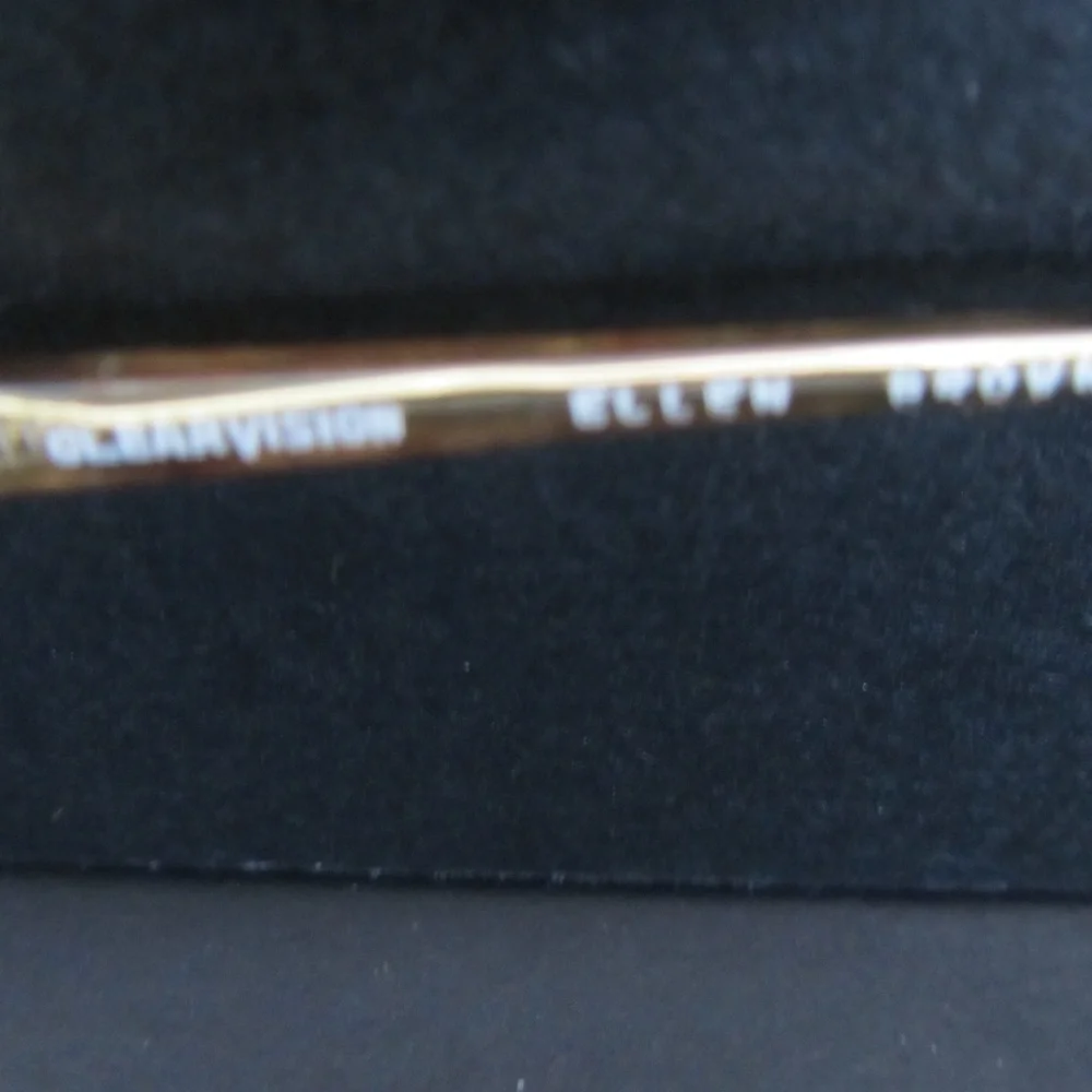 Vintage Clearvision Ellen Brown Plastic‎ Glasses